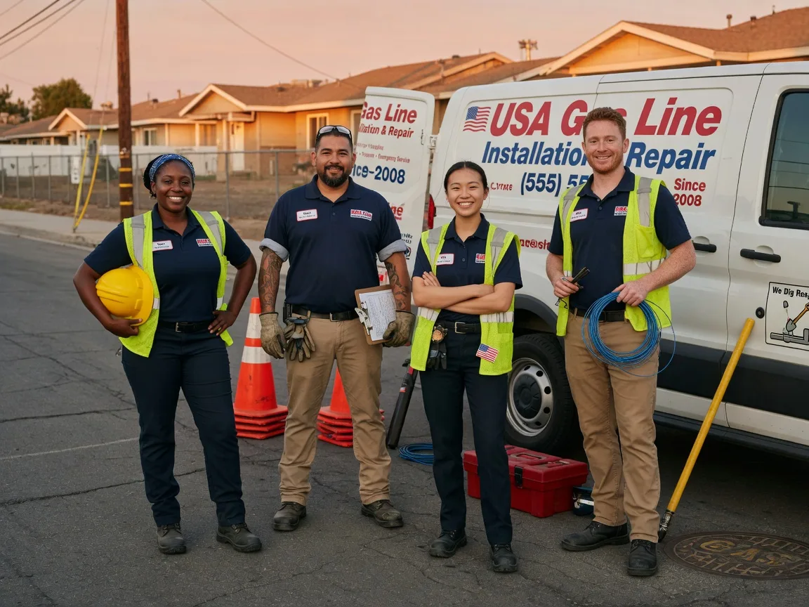 Gas Line Installation company in Petersburg, IL