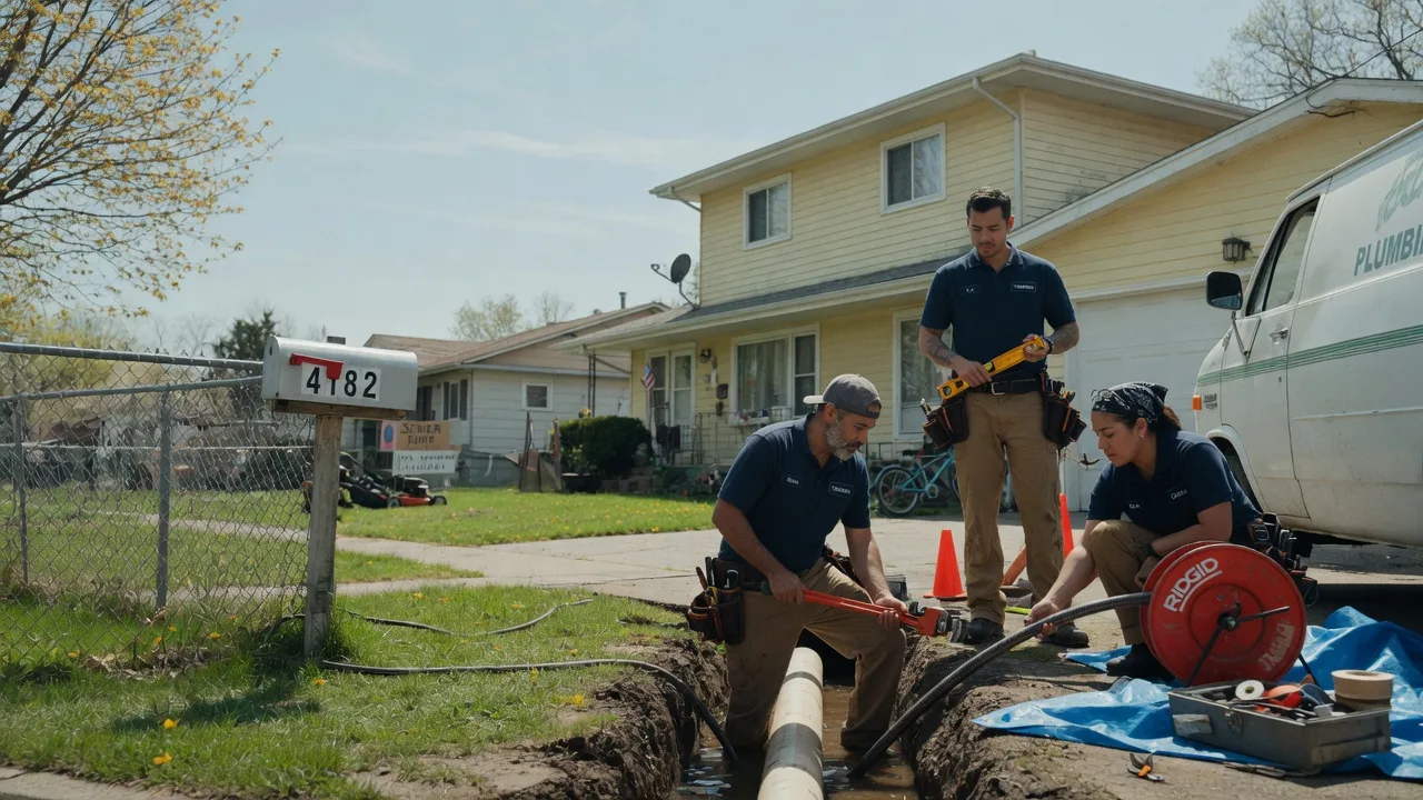 Gas Line Repair in Petersburg, IL near me